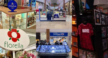 Cinco balcões em shopping para presentes rápidos em Salvador