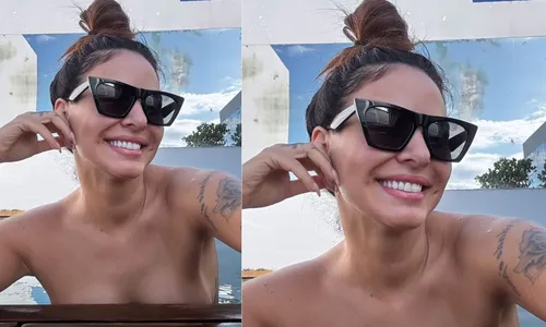 
				
					Alinne Rosa faz topless em dia de folga na Bahia; veja foto
				
				