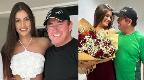 
				
					Amado Batista marca casamento com miss 50 anos mais nova; saiba tudo
				
				