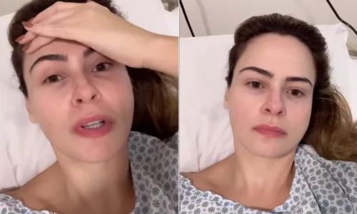 
				
					Ana Paula Renault vai às pressas a emergência; saiba estado de saúde
				
				