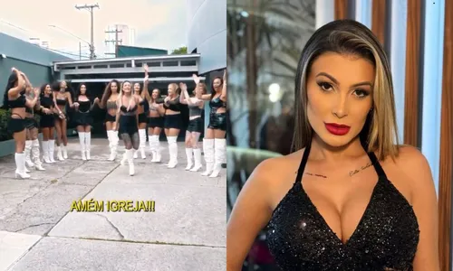 
				
					Andressa Urach anuncia 12 mulheres trans como obreiras em igreja
				
				