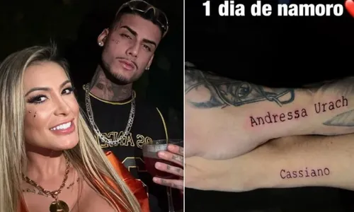 
				
					Andressa Urach termina namoro e culpa gravação pornô: 'Muito difícil'
				
				