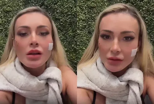 
				
					Andressa Urach zomba de Juju Ferrari, que rebate em inglês após briga
				
				