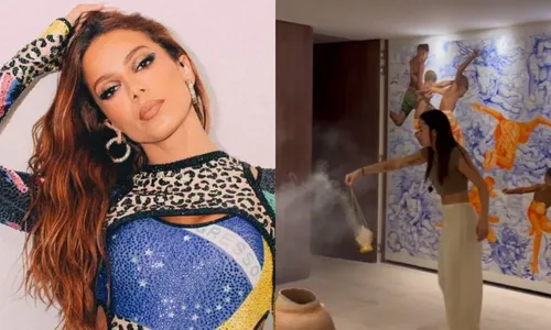 
				
					Anitta faz ritual de limpeza espiritual em nova mansão de luxo; veja
				
				