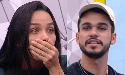 
				
					'BBB 25': Eva se choca ao descobrir segredo de João Gabriel
				
				