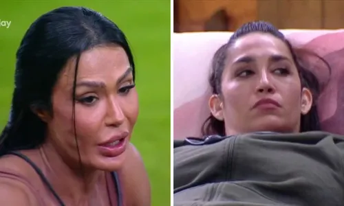 
				
					'BBB 25': Gracyanne Barbosa aconselha Daniele a desistir do reality
				
				