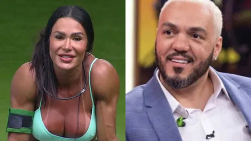 
				
					BBB 25: Gracyanne se declara para Belo e choca Diego Hypolito
				
				