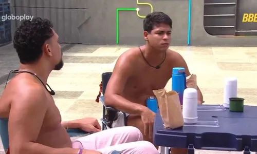 
				
					'BBB 25': Guilherme faz ameaça a Thamiris após ser banido pela sister
				
				