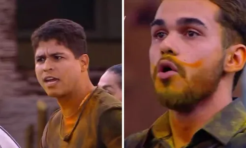 
				
					BBB 25: Guilherme se descontrola e troca ofensas com João Gabriel
				
				