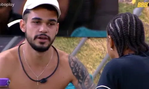 
				
					BBB 25: João Gabriel fica nervoso em conversa com Aline e sister reage
				
				