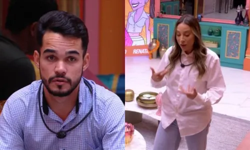 
				
					'BBB 25': João Pedro confronta Renata após receber informação externa
				
				
