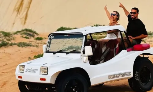 
				
					'BBB 25': Renata e Maike curtem viagem romântica no Ceará; veja fotos
				
				