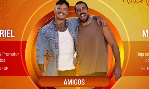 
				
					BBB 25: conheça Maike e Gabriel, pipocas confirmados no reality
				
				