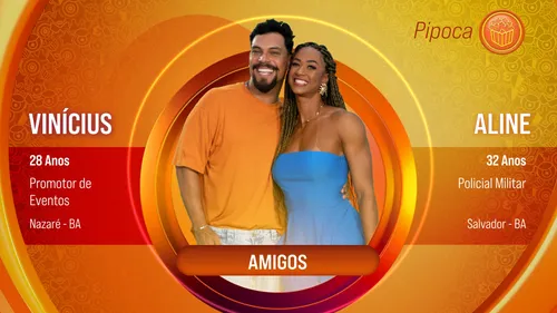 
				
					BBB 25: conheça as duplas de pipocas do reality da Globo
				
				