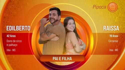 
				
					BBB 25: conheça Edilberto e Raissa, dupla confirmada no reality
				
				