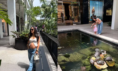 
				
					Bruna Biancardi exibe barrigão em viagem aos EUA e mostra 'mimos'
				
				