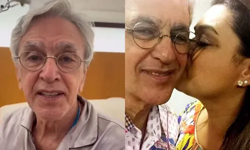 
				
					Caetano Veloso manda recado para Preta Gil em UTI: ‘Minha sobrinha’
				
				