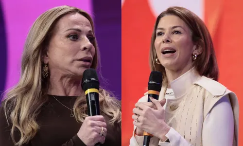 
				
					Christina Rocha alfineta Daniela Beyruti em retorno ao SBT: 'Não tira'
				
				