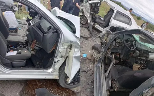 
				
					Cinco morrem após batida na BR-030; 4 vítimas eram da mesma família
				
				