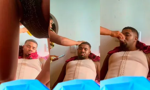 
				
					Davi Brito exibe limpeza íntima e cuidados delicados em pós-operatório
				
				
