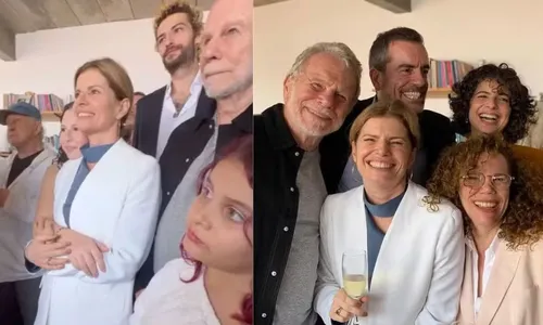 
				
					Debora Bloch faz rara aparição com marido no casamento da filha
				
				