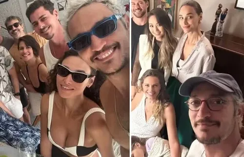 
				
					Débora Nascimento e Allan Souza Lima aparecem juntinhos em festa
				
				