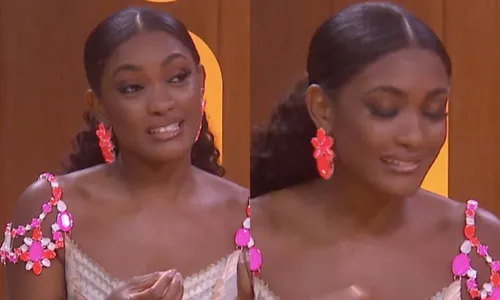 
				
					Erika Januza chora ao estrear em programa da Globo com Eliana
				
				