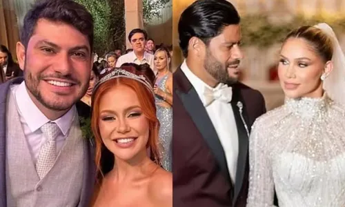 
				
					Esposa de Hulk é acusada de 'copiar' casamento da cunhada: 'Inveja'
				
				