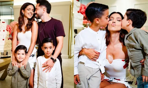 
				
					Éverton Ribeiro abre álbum de fotos com aniversário da esposa: ‘Amor'
				
				