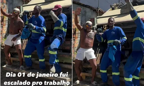 
				
					Ex-BBB Davi Brito dança com garis em Salvador: 'Humildade prevalece'
				
				