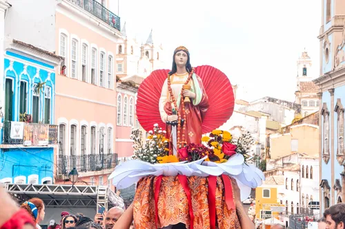 
				
					FOTOS: Veja imagens da festa de Santa Bárbara em Salvador
				
				