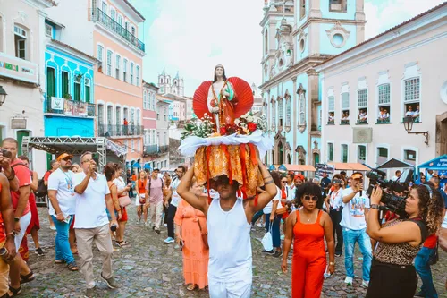 
				
					FOTOS: Veja imagens da festa de Santa Bárbara em Salvador
				
				