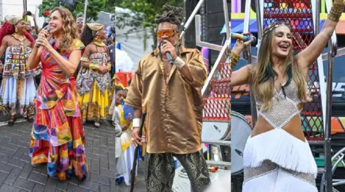 
				
					FOTOS: famosos curtem primeiro dia de Carnaval em Salvador
				
				