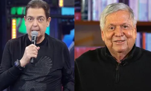 
				
					Faustão faz rara aparição em homenagem para ex-diretor da Globo
				
				