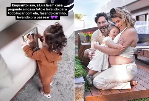 
				
					Filha faz carinho em foto de Viih Tube e pede para ver irmão; VÍDEO
				
				