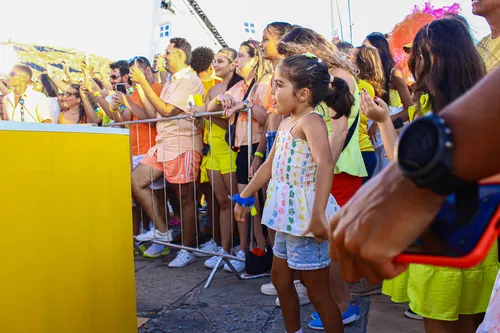 
				
					Filhas de Ivete Sangalo roubam a cena em gravação de EP em Salvador
				
				