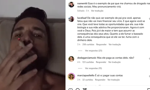 
				
					Filho de Latino diz que pai traia esposa: 'Amante novinha'
				
				