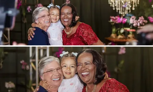 
				
					Léo Santana reúne Lore, Liz e mais em festão de aniversário para mãe
				
				