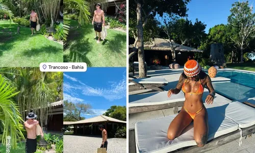 
				
					Gabigol e irmã de Neymar exibem detalhes de mansão de luxo na Bahia
				
				