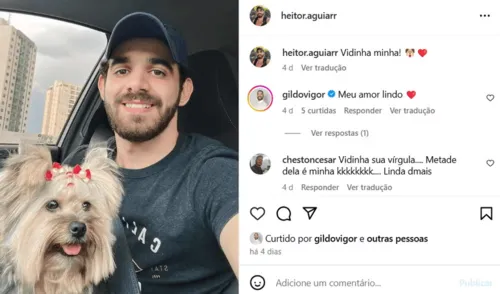 
				
					Gil do Vigor assume namoro com estudante e ‘muso fitness’; conheça
				
				