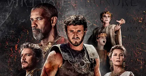 
				
					'Gladiador 2' chega aos cinemas 24 anos após 1º filme
				
				