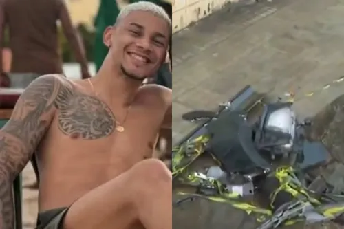 
				
					Influencer é preso após dirigir bêbado e matar motociclista na Bahia
				
				