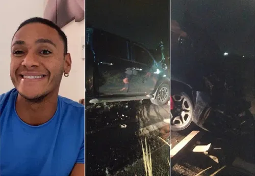 
				
					Influenciador Ney Lima sofre acidente na BR-116 e carro fica destruído
				
				