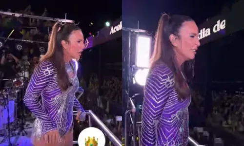 
				
					Ivete Sangalo dá bronca em folião de cima do trio: ‘Joga fora'
				
				