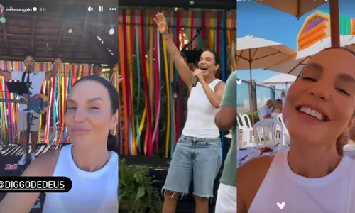 
				
					Ivete Sangalo promove festão para equipe em resort de luxo na Bahia
				
				