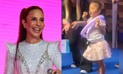 
				
					Ivete Sangalo se declara para filha de Léo Santana e Lore Improta
				
				