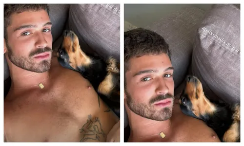 
				
					João Guilherme reaparece com cachorro de Bruna Marquezine após término
				
				