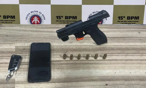 
				
					Jovem é preso por porte ilegal de arma em Itabuna
				
				