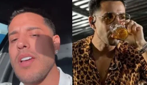 
				
					Kevi Jonny bebe cerveja após retiro espiritual e é atacado na web
				
				