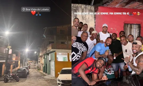 
				
					Léo Santana visita bairro onde nasceu em Salvador: 'Feliz no simples'
				
				